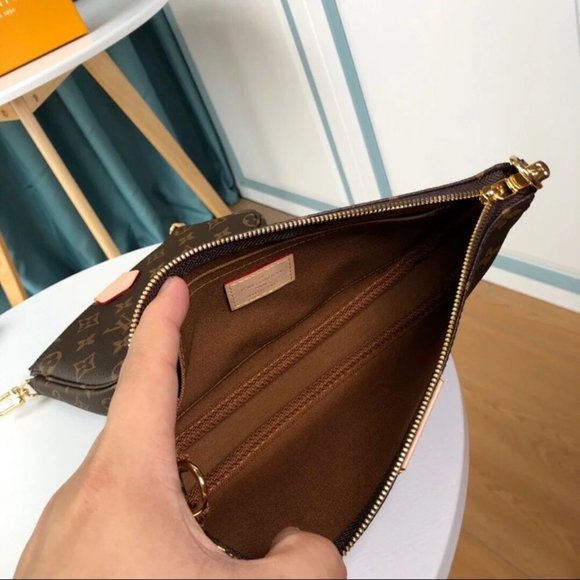 LV Pochette Accessories CrossBody Pink - Picture 7 of 9